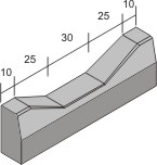 Hochbordstein 15/30 (25)